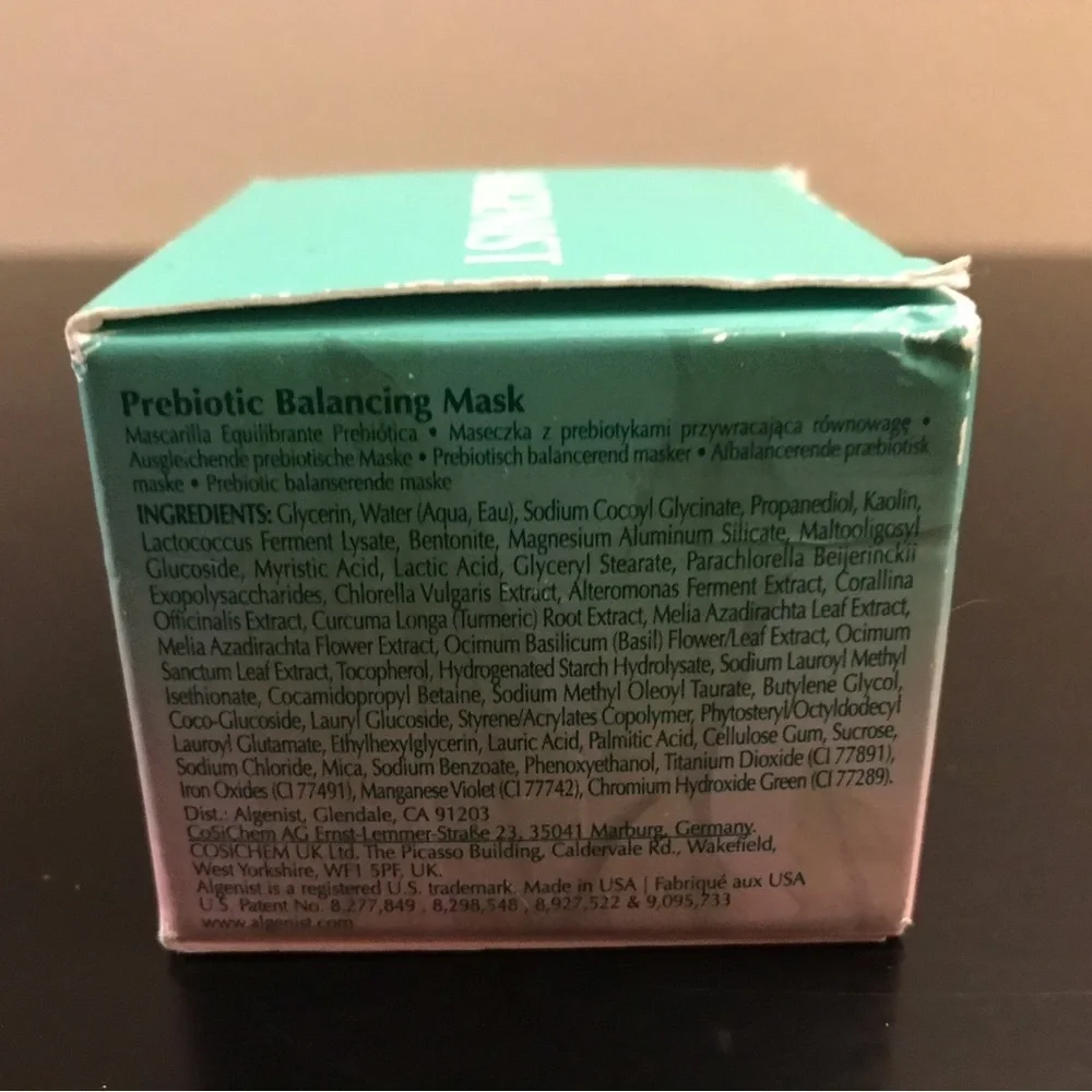 Algenist Prebiotic Balancing Mask in Teal and Pink